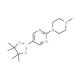 2-(4-Methylpiperazin-1-yl)pyrimidine-5-boronic acid pinacol ester (CAS 942922-07-8) - chemical structure image