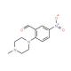 2-(4-Methylpiperazino)-5-nitrobenzenecarbaldehyde (CAS 30742-63-3) - chemical structure image