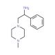 2-(4-Methylpiperazinyl)-1-phenylethylamine (CAS 775349-54-7) - chemical structure image