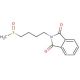 (±)-2-[4-(Methylsulfinyl)butyl]-1H-Isoindole1,3-(2H)-dione (CAS 163956-72-7) - chemical structure image
