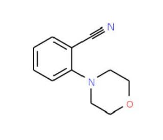 2-(4-Morpholino)benzonitrile (CAS 204078-32-0) - chemical structure image