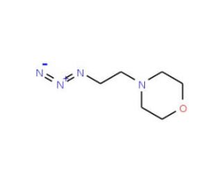 2-(4-Morpholino)ethylazide (CAS 660395-39-1) - chemical structure image