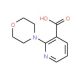 2-(4-Morpholino)nicotinic acid (CAS 423768-54-1) - chemical structure image