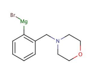 [2-(4-Morpholinylmethyl)phenyl]magnesium bromide solution (CAS 480424-77-9) - chemical structure image