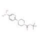2-(4-N-Boc-piperazino)pyridine-5-boronic acid (CAS 919347-67-4) - chemical structure image