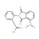 2-(4-nitro-1,3-dioxo-1,3-dihydro-2H-isoindol-2-yl)benzoic acid - chemical structure image