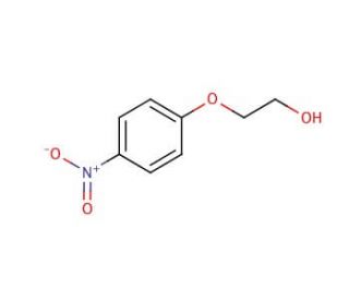 2-(4-Nitrophenoxy)ethanol (CAS 16365-27-8) - chemical structure image