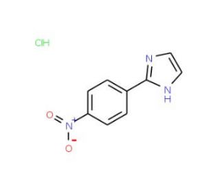 2-(4-nitrophenyl)-1H-imidazole hydrochloride - chemical structure image