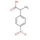 2-(4-Nitrophenyl)propionic acid (CAS 19910-33-9) - chemical structure image