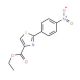2-(4-Nitrophenyl)thiazole-4-carboxylic acid ethyl ester (CAS 78979-64-3) - chemical structure image