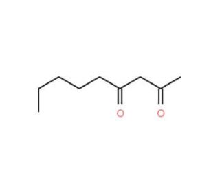 2,4-Nonanedione (CAS 6175-23-1) - chemical structure image