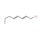 2,4-Octadien-1-ol (CAS 56904-85-9) - chemical structure image