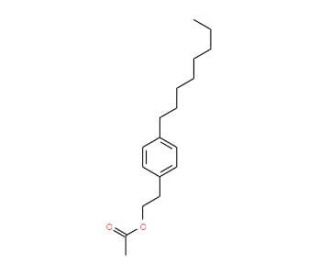 2-(4-Octylphenyl)ethyl Acetate - chemical structure image
