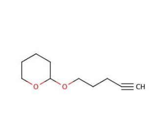 2-(4-Pentynyloxy)tetrahydro-2H-pyran (CAS 62992-46-5) - chemical structure image