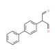 2-(4-Phenylphenyl)malondialdehyde (CAS 125507-91-7) - chemical structure image