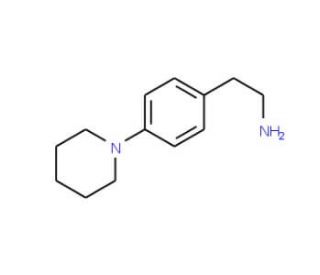 2-(4-piperidin-1-ylphenyl)ethanamine - chemical structure image