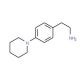 2-(4-piperidin-1-ylphenyl)ethanamine - chemical structure image