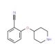 2-(4-Piperidinyloxy)benzonitrile (CAS 900572-37-4) - chemical structure image