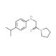2-{[4-(propan-2-yl)phenyl]amino}-1-(pyrrolidin-1-yl)ethan-1-one - chemical structure image