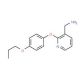 [2-(4-propoxyphenoxy)pyridin-3-yl]methanamine - chemical structure image
