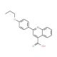 2-(4-Propoxyphenyl)quinoline-4-carboxylic acid - chemical structure image