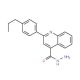 2-(4-Propylphenyl)quinoline-4-carbohydrazide - chemical structure image