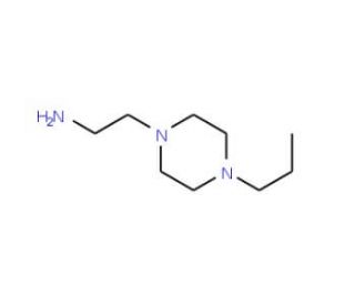 2-(4-Propylpiperazin-1-yl)ethanamine - chemical structure image