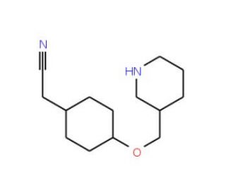 2-[4-(pyridin-3-ylmethoxy)phenyl]acetonitrile - chemical structure image
