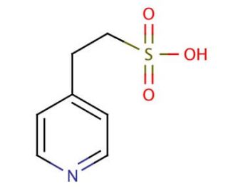 2-(4-Pyridyl)ethanesulfonic acid (CAS 53054-76-5) - chemical structure image