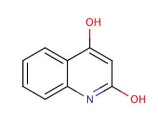 2,4-Quinolinediol (CAS 86-95-3) - chemical structure image