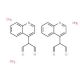 2-(4-Quinolyl)malondialdehyde sesquihydrate (CAS 40070-86-8) - chemical structure image