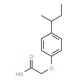 2-[4-(sec-Butyl)phenoxy]acetic acid (CAS 4917-89-9) - chemical structure image