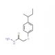 2-[4-(sec-Butyl)phenoxy]acetohydrazide - chemical structure image