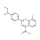 2-(4-sec-Butylphenyl)-8-chloroquinoline-4-carboxylic acid - chemical structure image