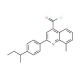 2-(4-sec-butylphenyl)-8-methylquinoline-4-carbonyl chloride - chemical structure image