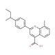 2-(4-sec-Butylphenyl)-8-methylquinoline-4-carboxylic acid - chemical structure image