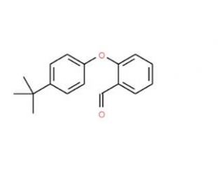 2-[4-(tert-Butyl)phenoxy]benzenecarbaldehyde - chemical structure image