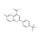 2-(4-tert-butylphenyl)-6-methylquinoline-4-carbonyl chloride - chemical structure image