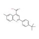 2-(4-tert-Butylphenyl)-6-methylquinoline-4-carboxylic acid - chemical structure image