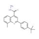 2-(4-tert-Butylphenyl)-8-methylquinoline-4-carbohydrazide - chemical structure image