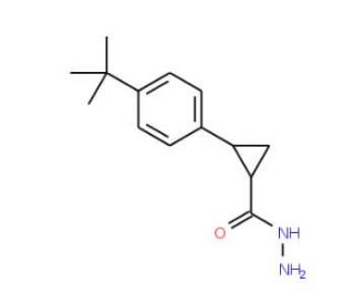 2-(4-tert-Butylphenyl)cyclopropanecarbohydrazide - chemical structure image