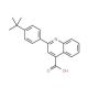 2-(4-tert-Butylphenyl)quinoline-4-carboxylic acid - chemical structure image