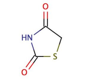 2,4-Thiazolidinedione (CAS 2295-31-0) - chemical structure image