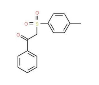 2-(4-Toluenesulphonyl)acetophenone (CAS 31378-03-7) - chemical structure image