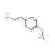 2-[4-(trifluoromethoxy)phenyl]ethan-1-amine hydrochloride - chemical structure image