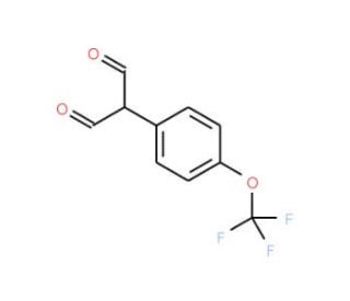 2-(4-Trifluoromethoxyphenyl)malondialdehyde (CAS 493036-48-9) - chemical structure image