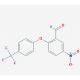 2-[4-(Trifluoromethyl)phenoxy]-5-nitrobenzaldehyde - chemical structure image