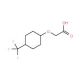 2-[4-(trifluoromethyl)phenoxy]acetic acid (CAS 163839-73-4) - chemical structure image