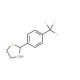 2-[4-(Trifluoromethyl)phenyl]-1,3-thiazolane - chemical structure image