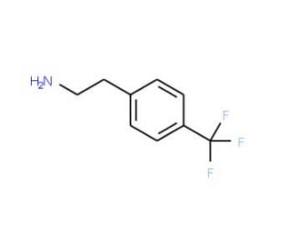 2-(4-Trifluoromethyl-phenyl)-ethylamine (CAS 775-00-8) - chemical structure image